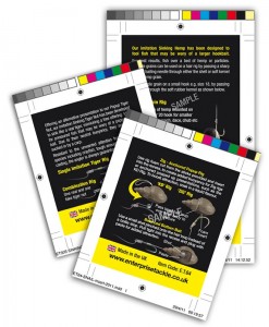Enterprise Tackle POS pack insert cards